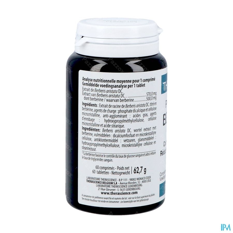 Physiomance Berberine 60 Tabletten