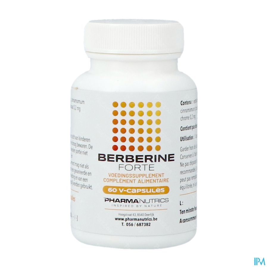 Berberine Forte V-caps 60 Pharmanutrics