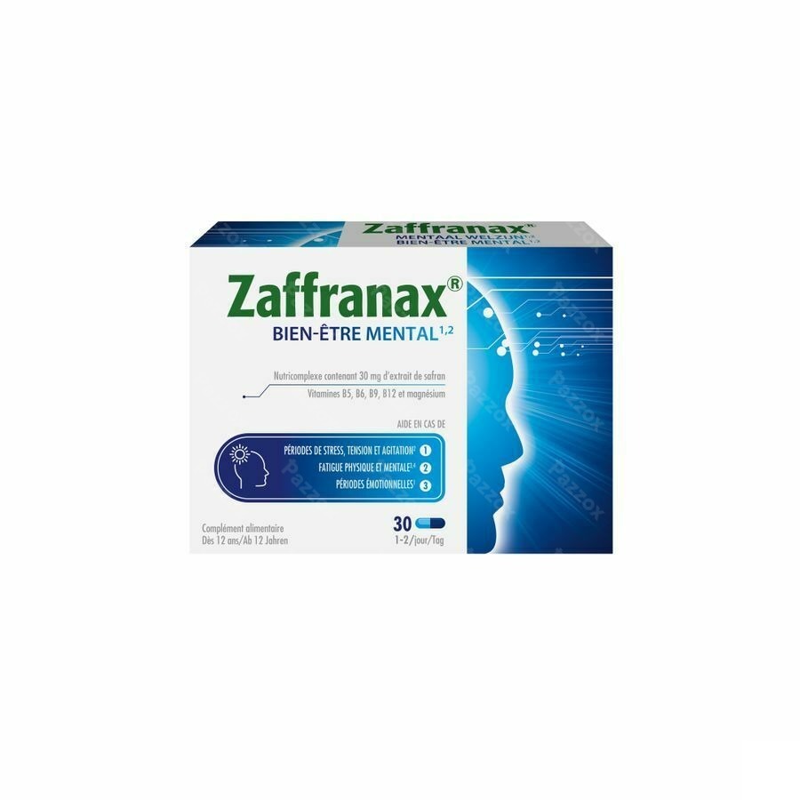 Zaffranax Caps 30