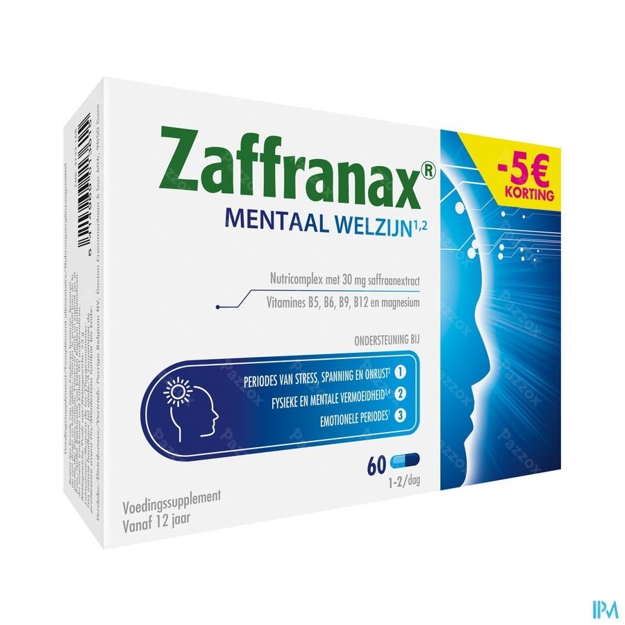 Zaffranax Caps 60 Promo -5€