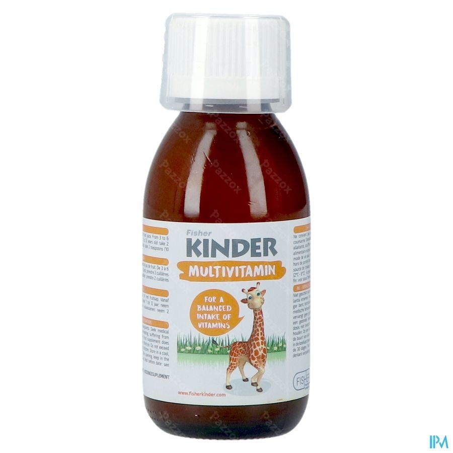 Fisher Kinder Multivitaminen Siroop 125ml