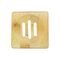 Bamboo soap dish square