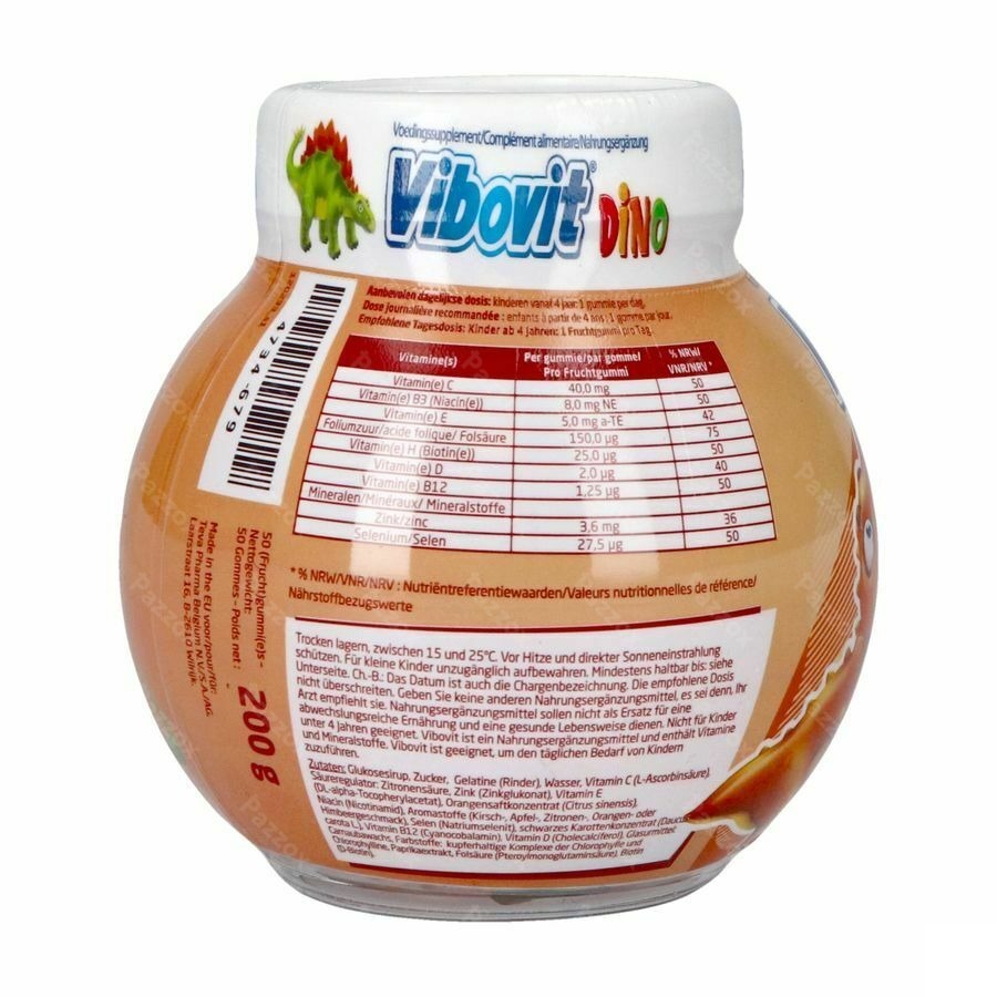 Vibovit Dino 4+ Junior 50 Gummies