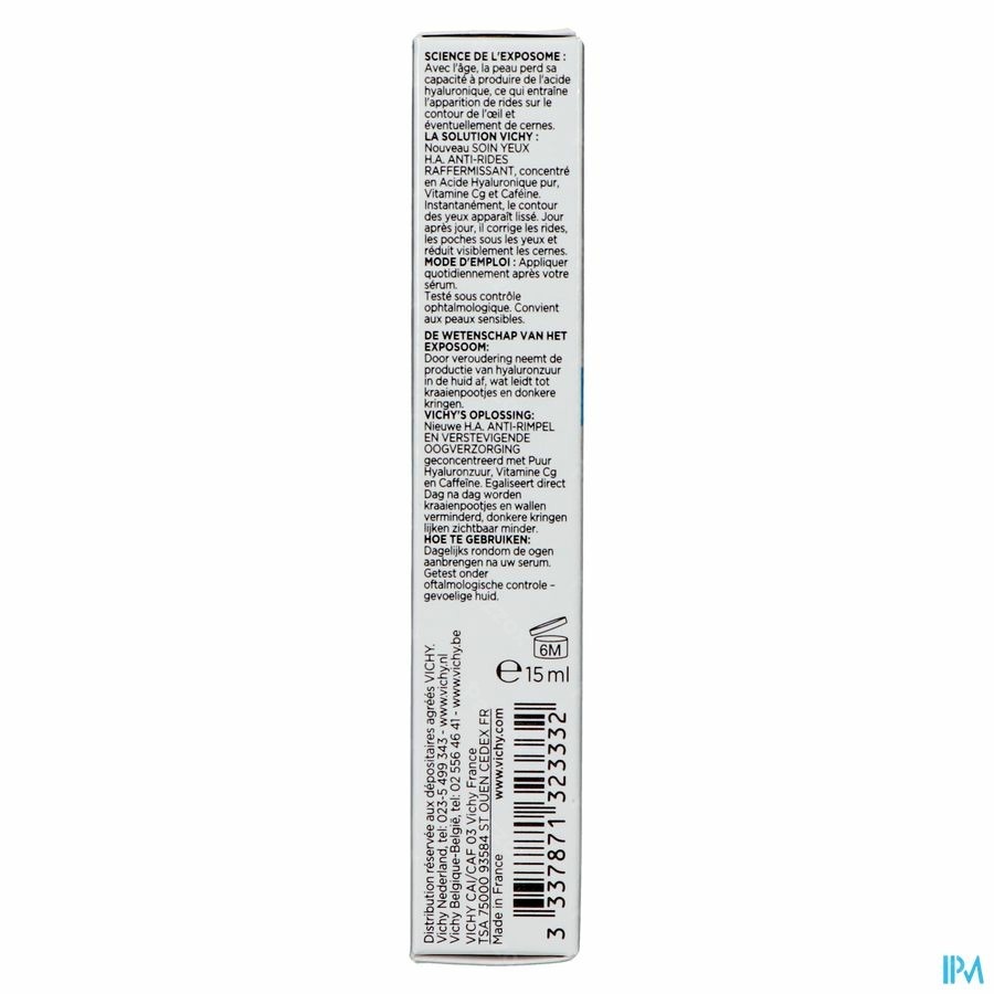 Vichy Liftactiv HA Verstevigende Oogverzorging 15ml