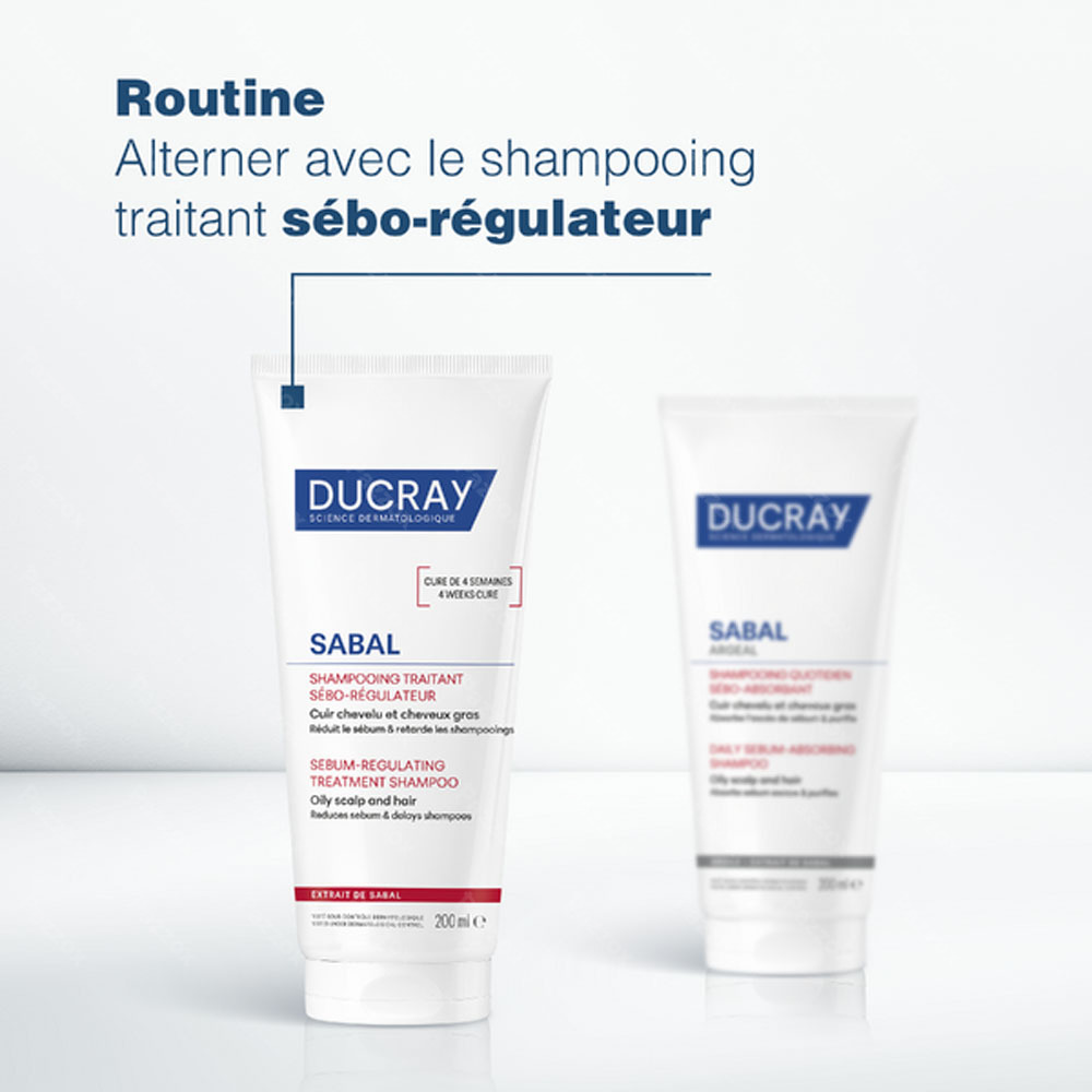 Ducray Sabal Argeal Sh Quotid Sebo-absorbant 200ml