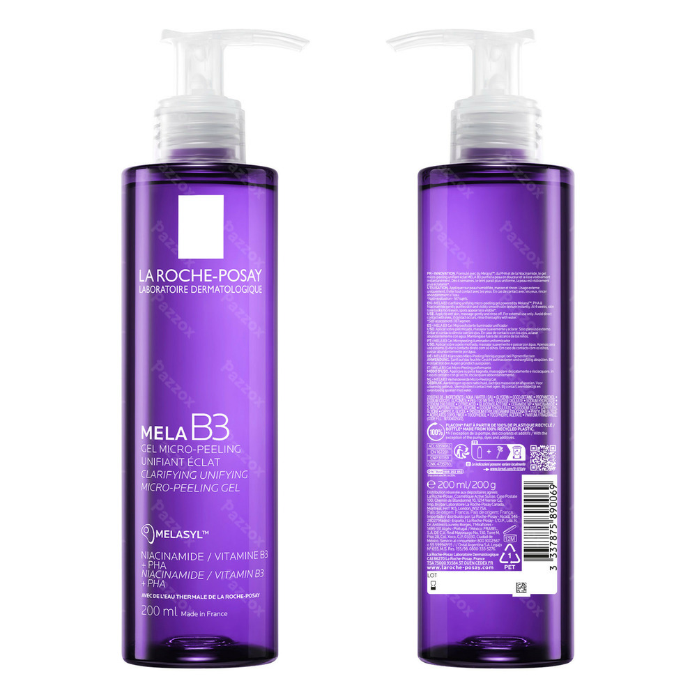 La Roche-Posay Mela B3 Micro-Peeling Gel Reiniger 200ml