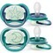 Philips Avent Sucette +6m Air Night SCF376/13 2 pièces