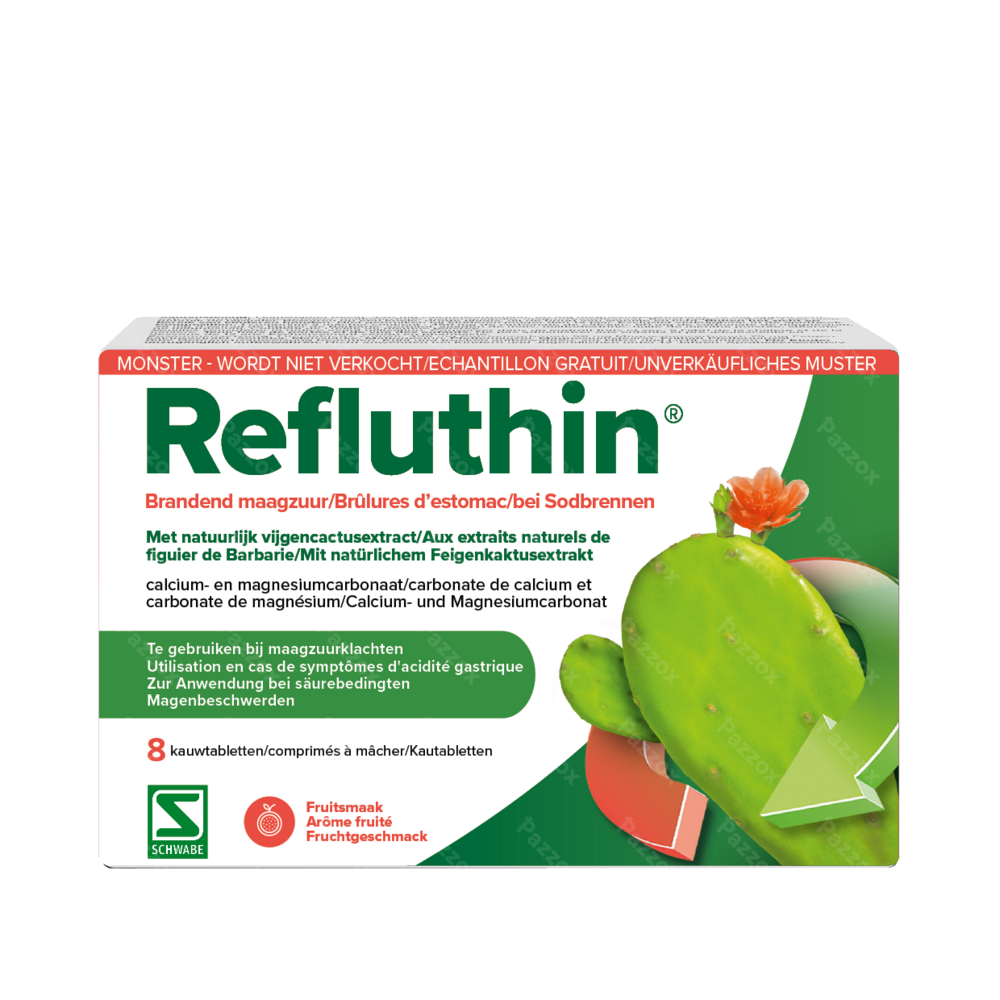 Refluthin Fruit 48 Comprimés à Croquer