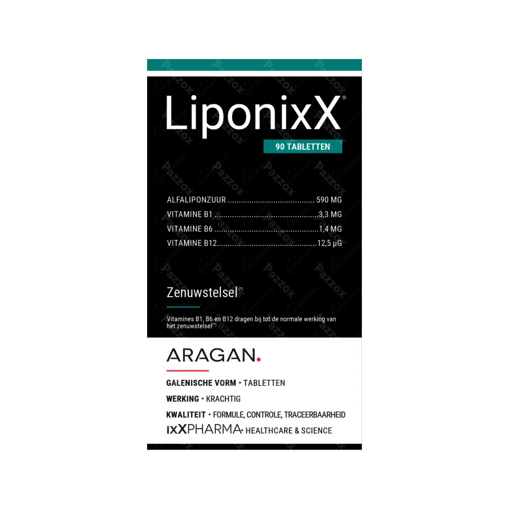 LiponixX 90 Comprimés