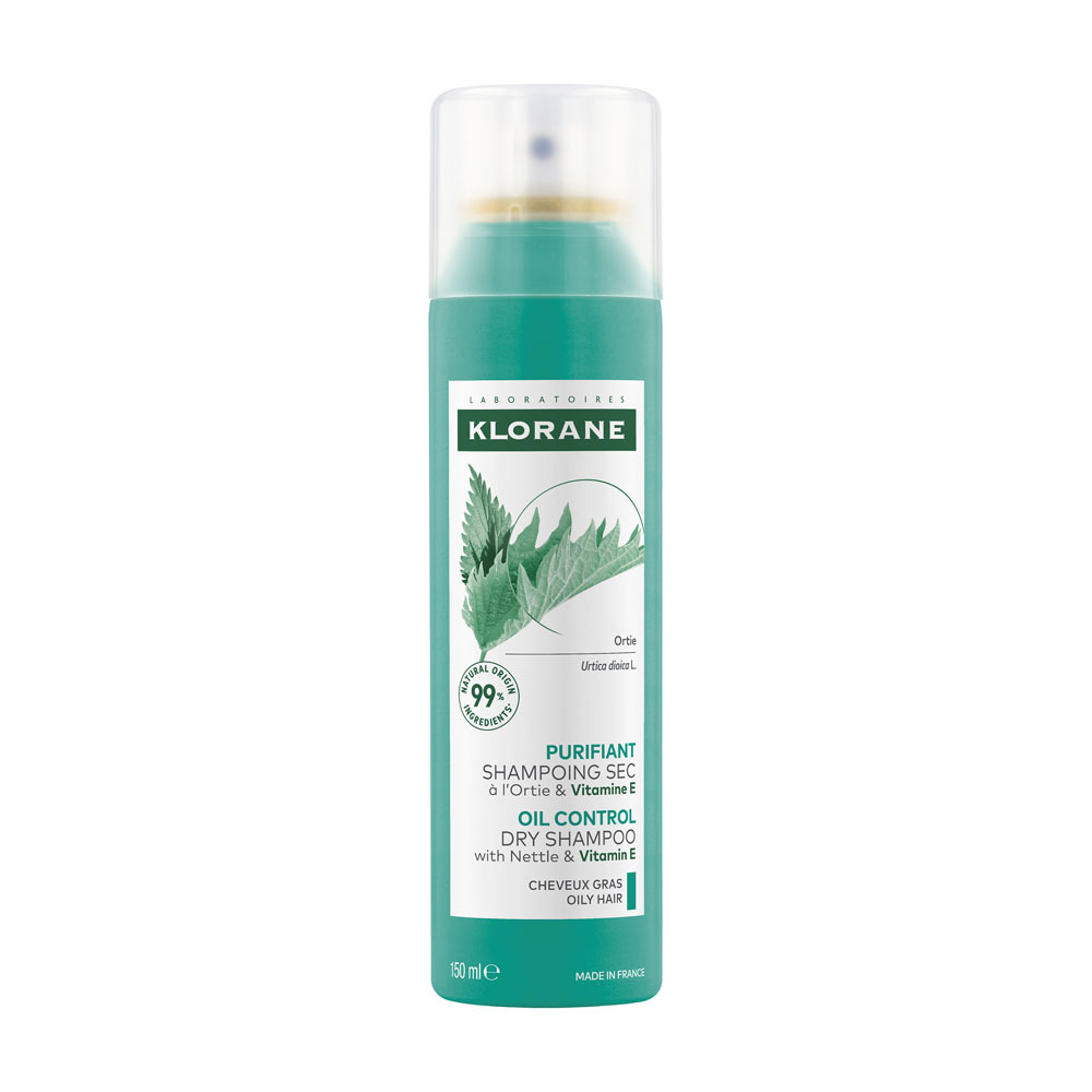 Klorane Capillaire Droogshampoo Brandnetel Spray 150 ml