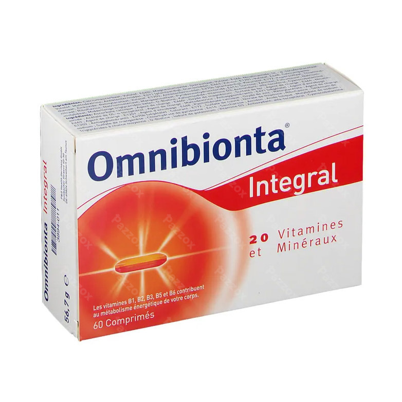 Omnibionta Integral 60 Comprimés