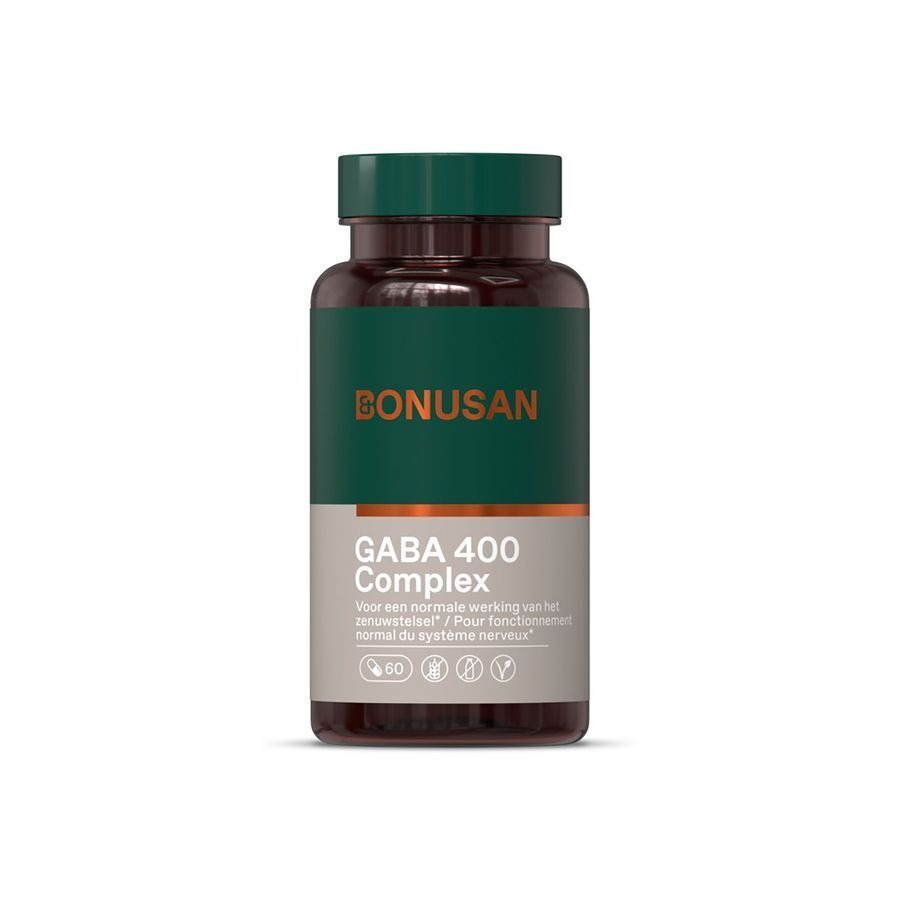 Bonusan GABA 400 mg Plus 60 Capsules
