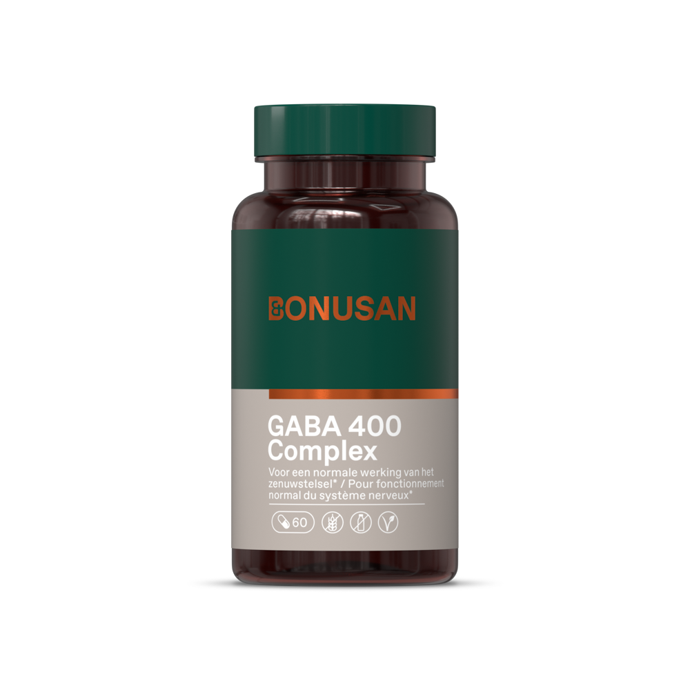 Bonusan GABA 400 mg Plus 60 Capsules