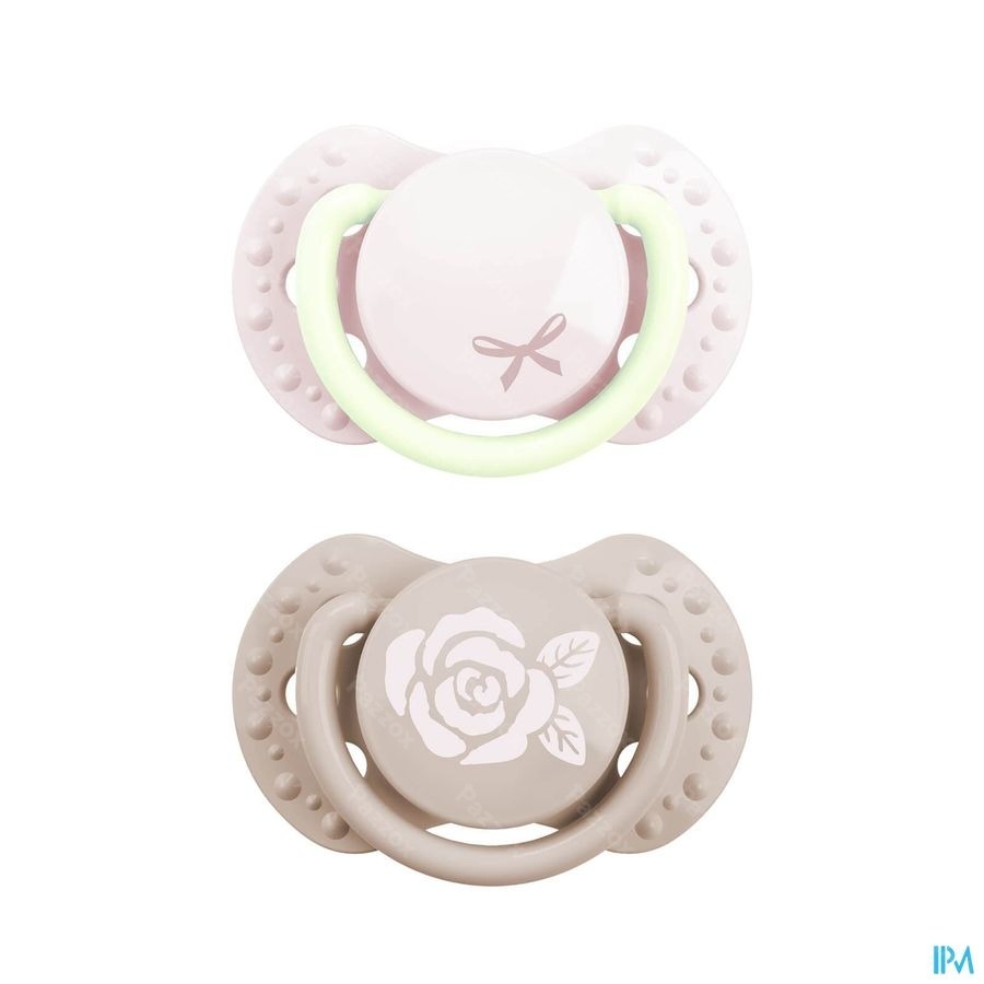 Difrax Fopspeen Dynamic Newborn Babyshower Pink 2