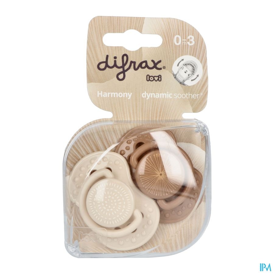 Difrax Sucette Dynamic Harmony 0-3m 2