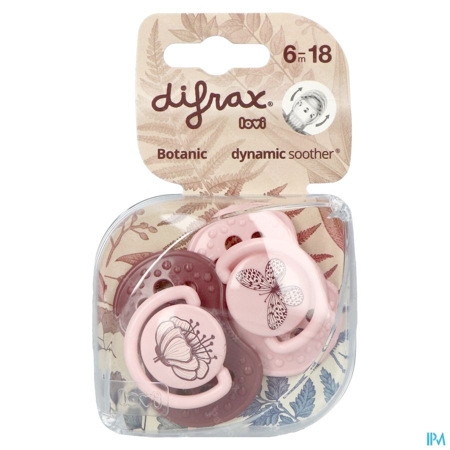Difrax Fopspeen Dynamic Botanic 6-18m 2