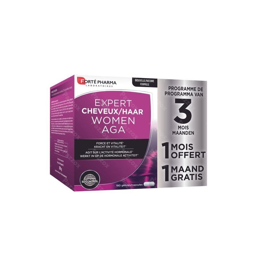Expert Haar Women Aga 180 Capsules