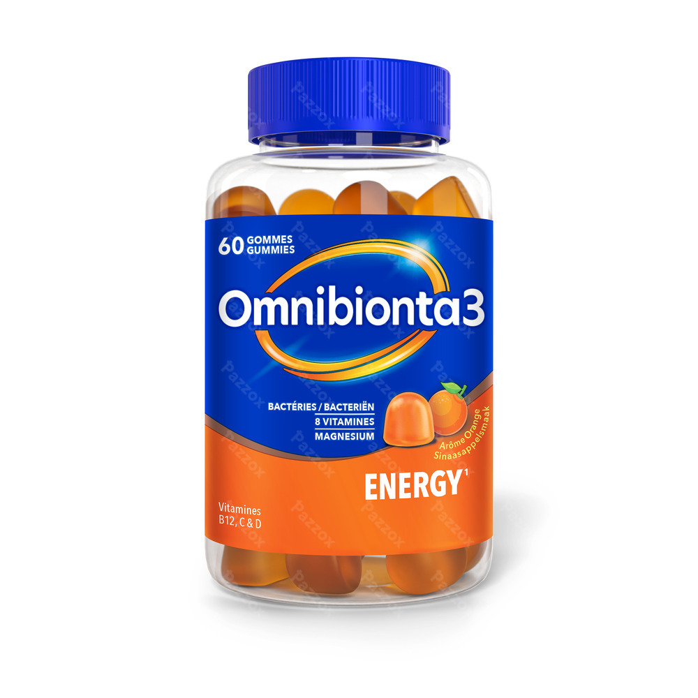Omnibionta3 Energy 60 Gommes