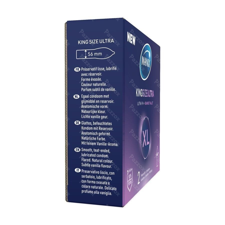 Manix King Size Ultra Condoms 2