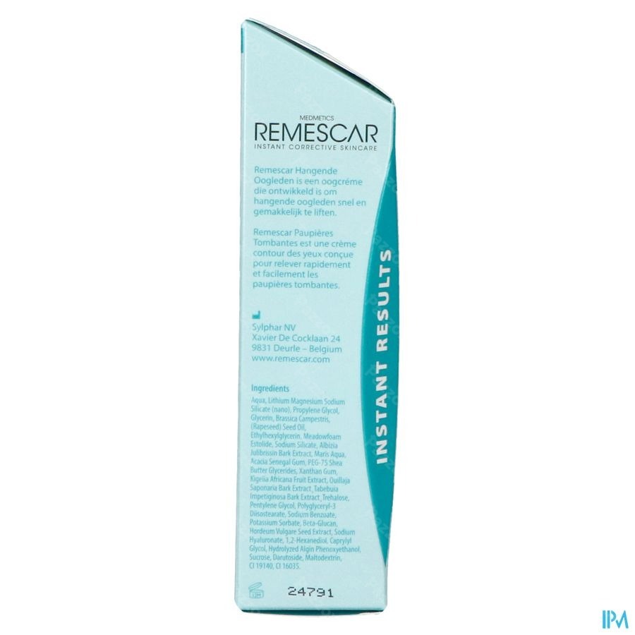 Remescar Hangende Oogleden Tensor Cr Tube 8ml