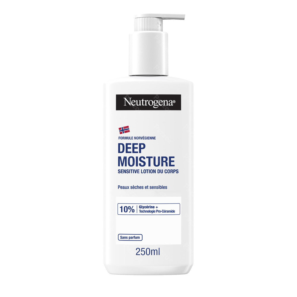 Neutrogena Formule Norvégienne Lotion Corporelle Sensible Hydratante Intense 250ml