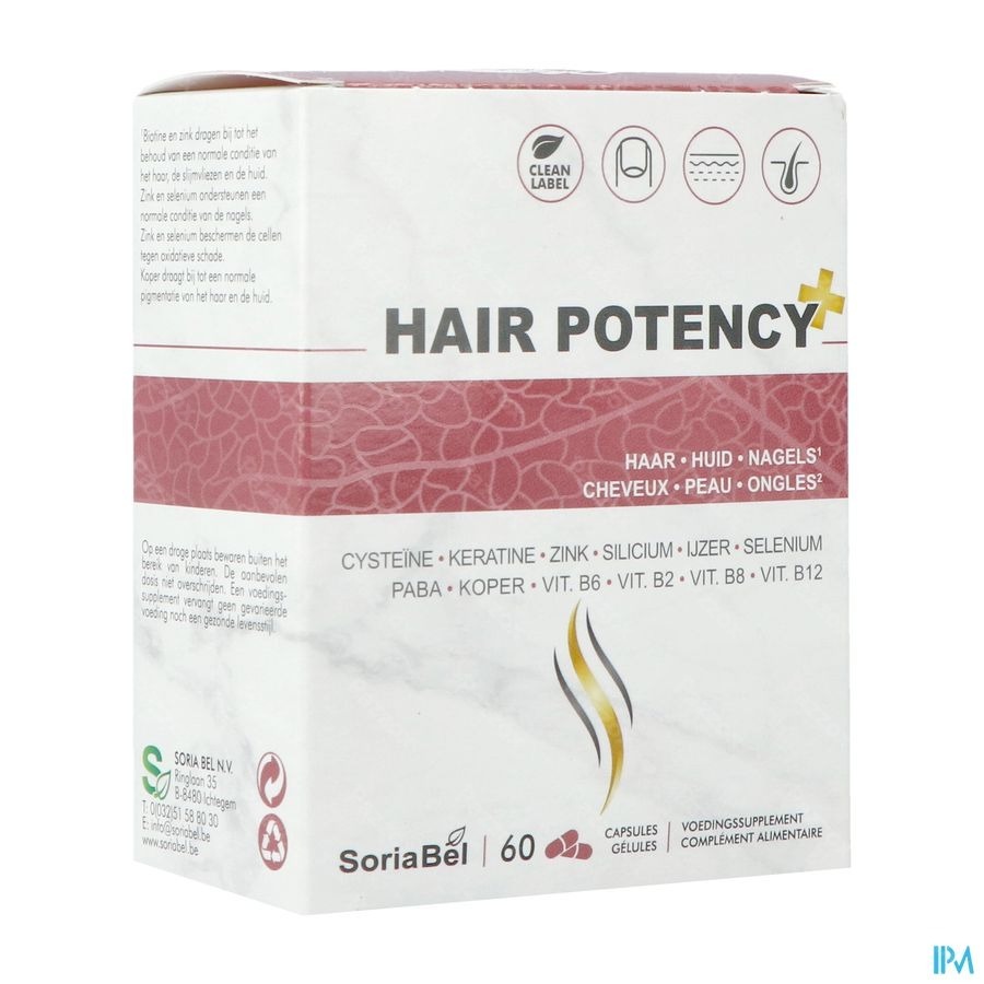 Soria Hair Potency Plus Tabl 60