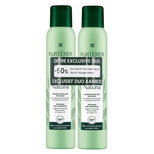 Furterer Naturia Shampooing Sec Duo 2x200ml Promo