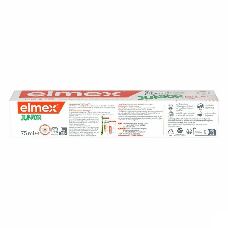 Elmex Anti Caries Junior Tandpasta 75ml