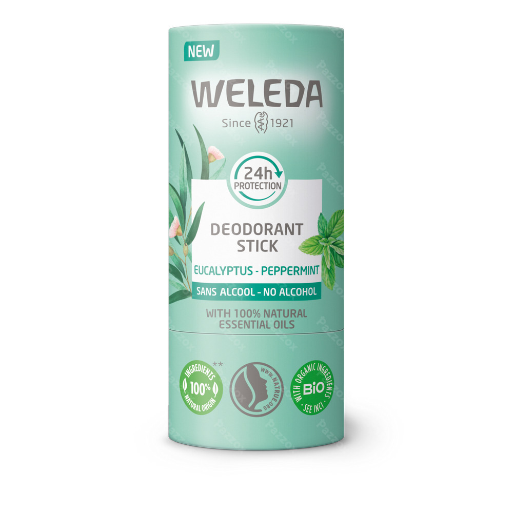 Weleda Eucalyptus + Peppermint 24h Deodorant Stick 50g