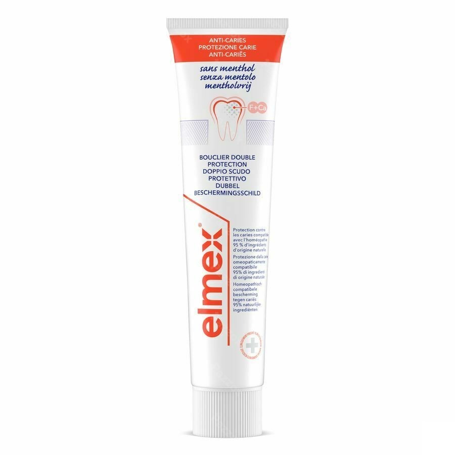 Elmex Anti-Cariës Sans Menthol Dentifrice 75ml