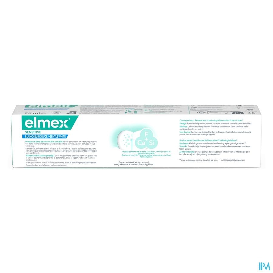 Elmex Sensitive Gentle White Tandpasta 75ml