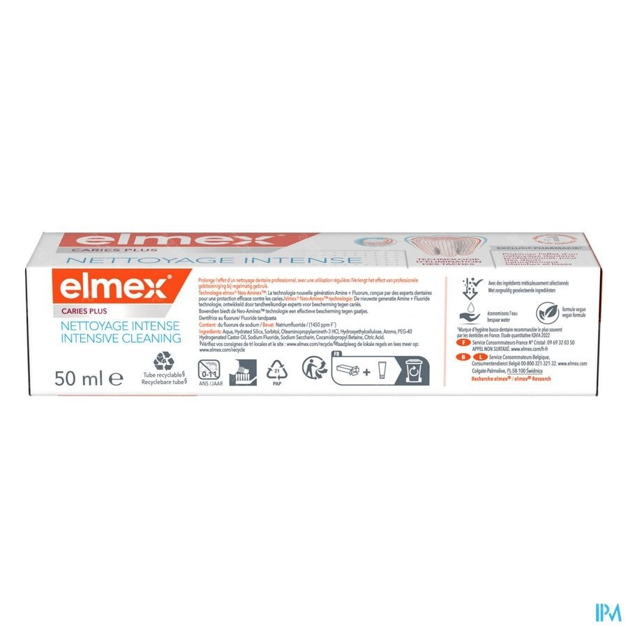 Elmex Intensive Cleaning Dentifrice 50ml
