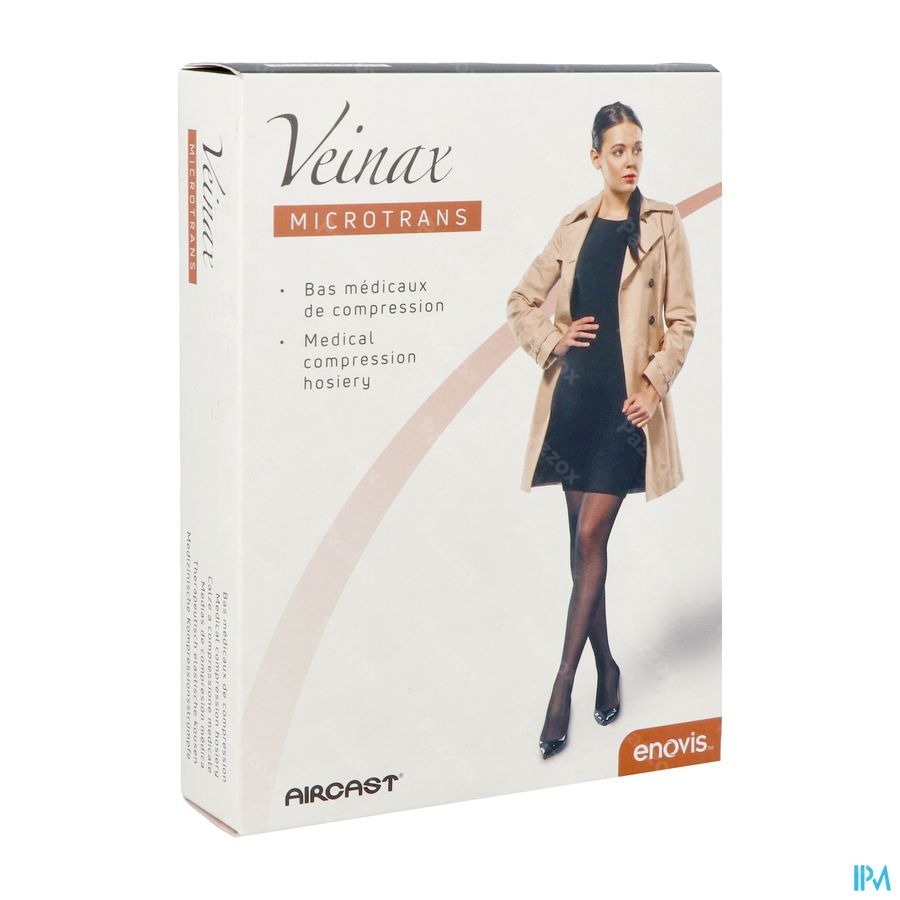 Veinax Knie-kous Vrouw Microtrans 3 Lang Beige M3