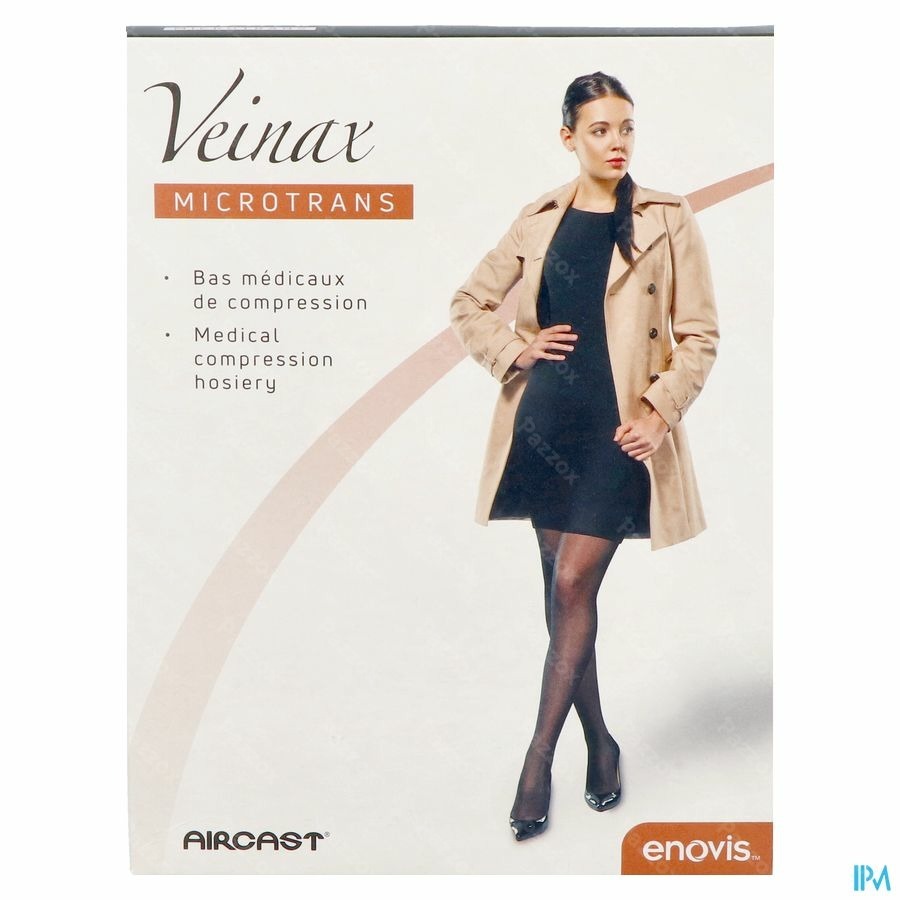 Veinax Mi-bas Femme Microtrans 3 Long Beige T3