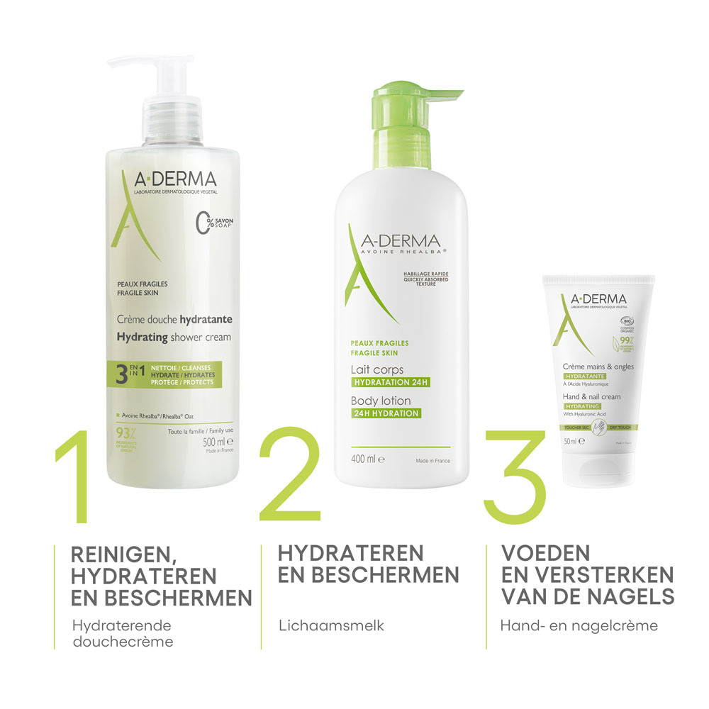 A-Derma Hydraterende Douchecrème 750ml