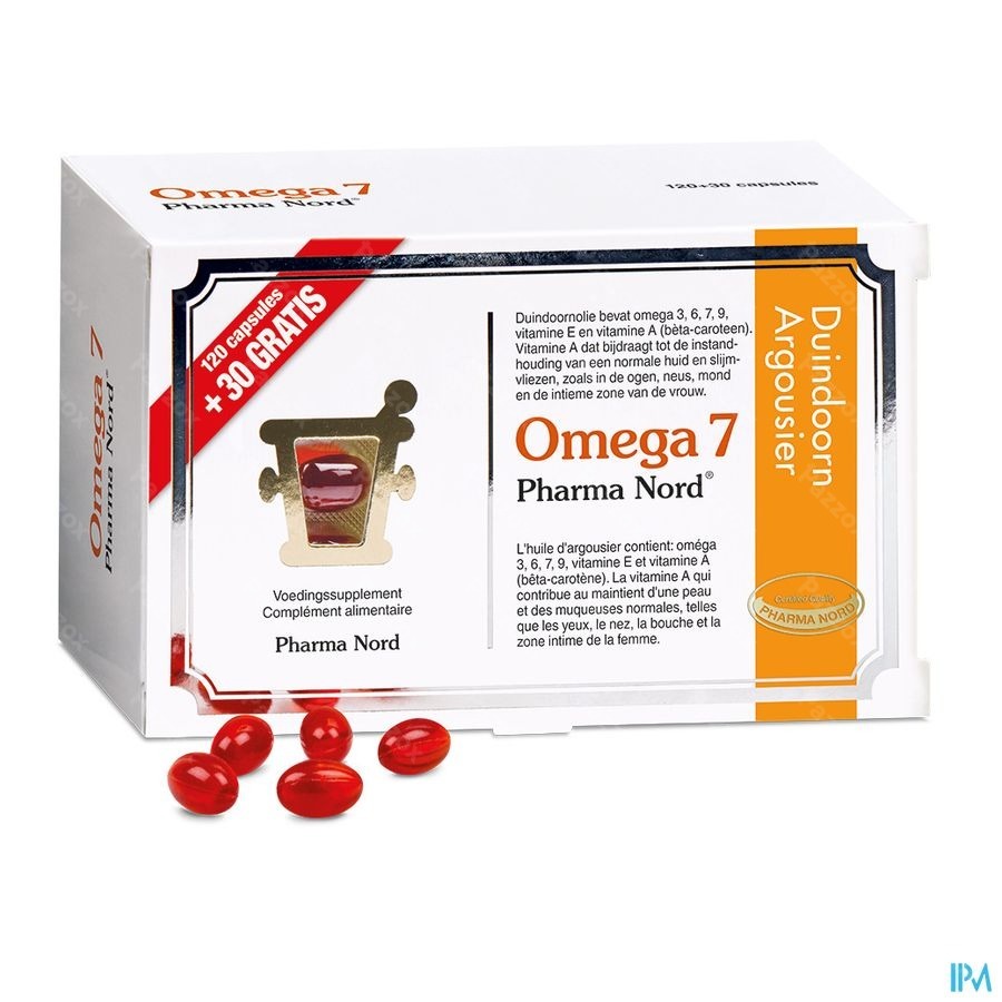 Pharma Nord Omega 7 120+30 Capsules