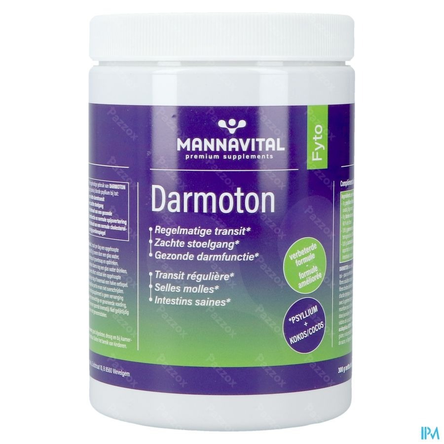 Mannavital Darmoton Pdr 300g Nf