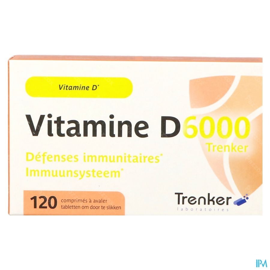Vitamine D6000 Trenker Comp 120 Nf