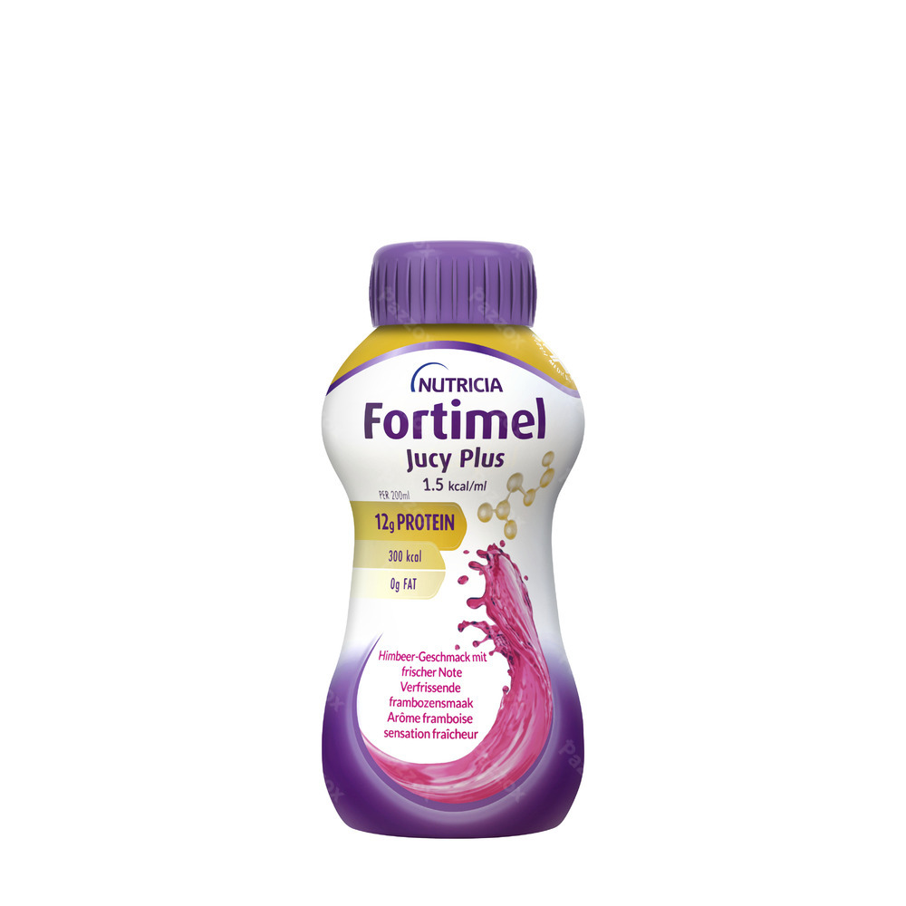 Fortimel Jucy Plus Framboos 4 x 200ml