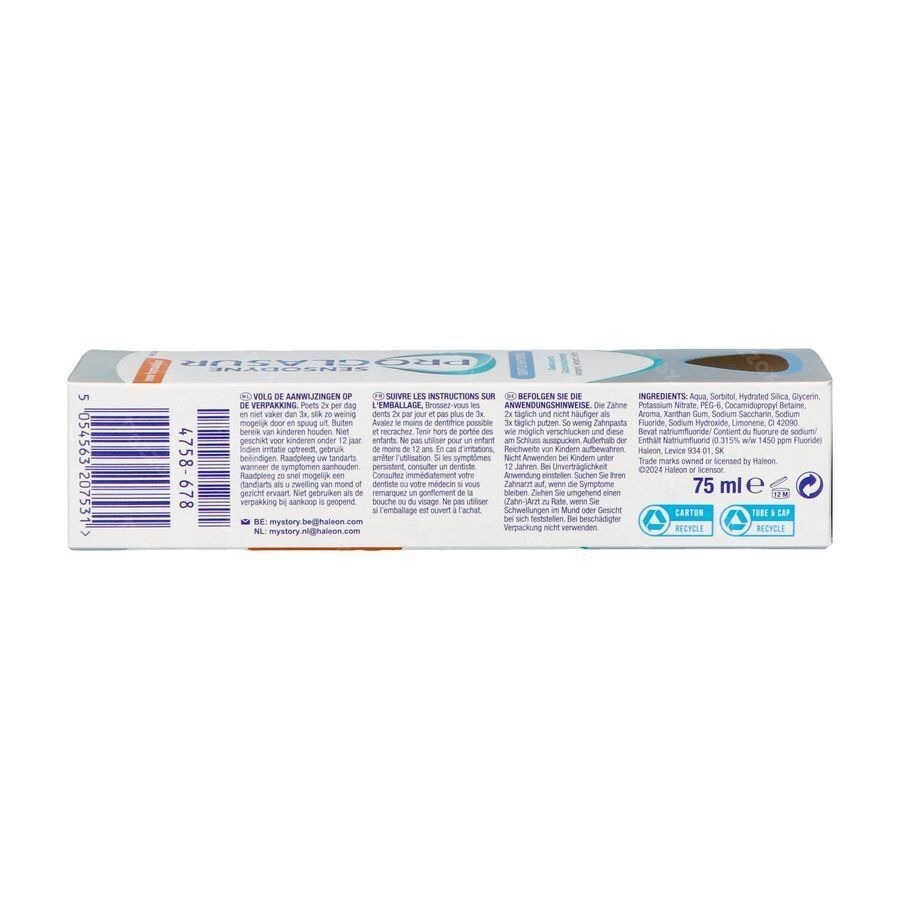 Sensodyne Proglasur Gentle Whitening Tube 75ml