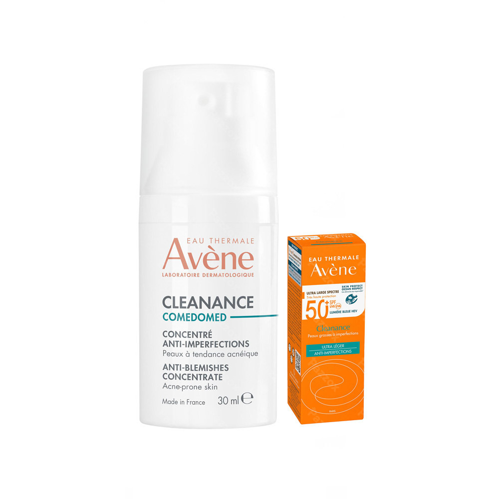 Avène Cleanance Comedomed 30ml + Cleanance SPF50+ 5ml Gratis