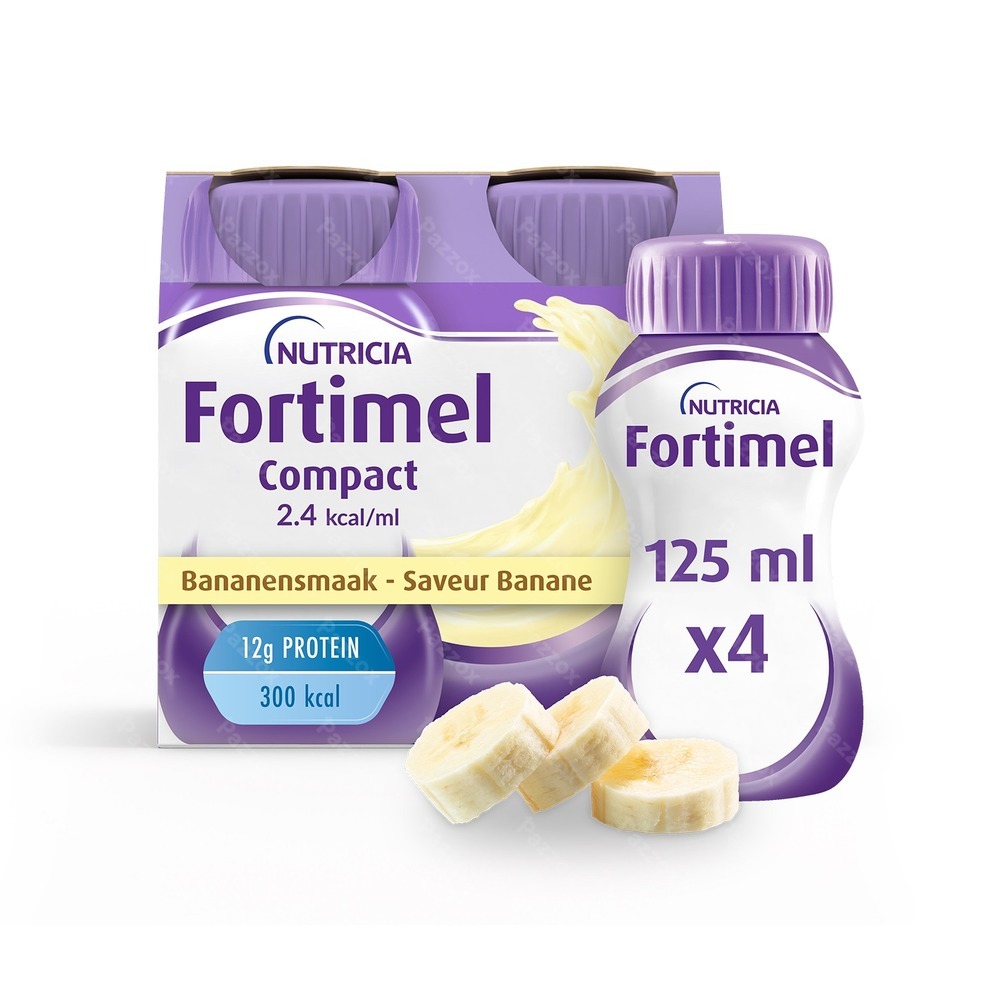 Fortimel Compact 2.4kcal Banane 4x125ml