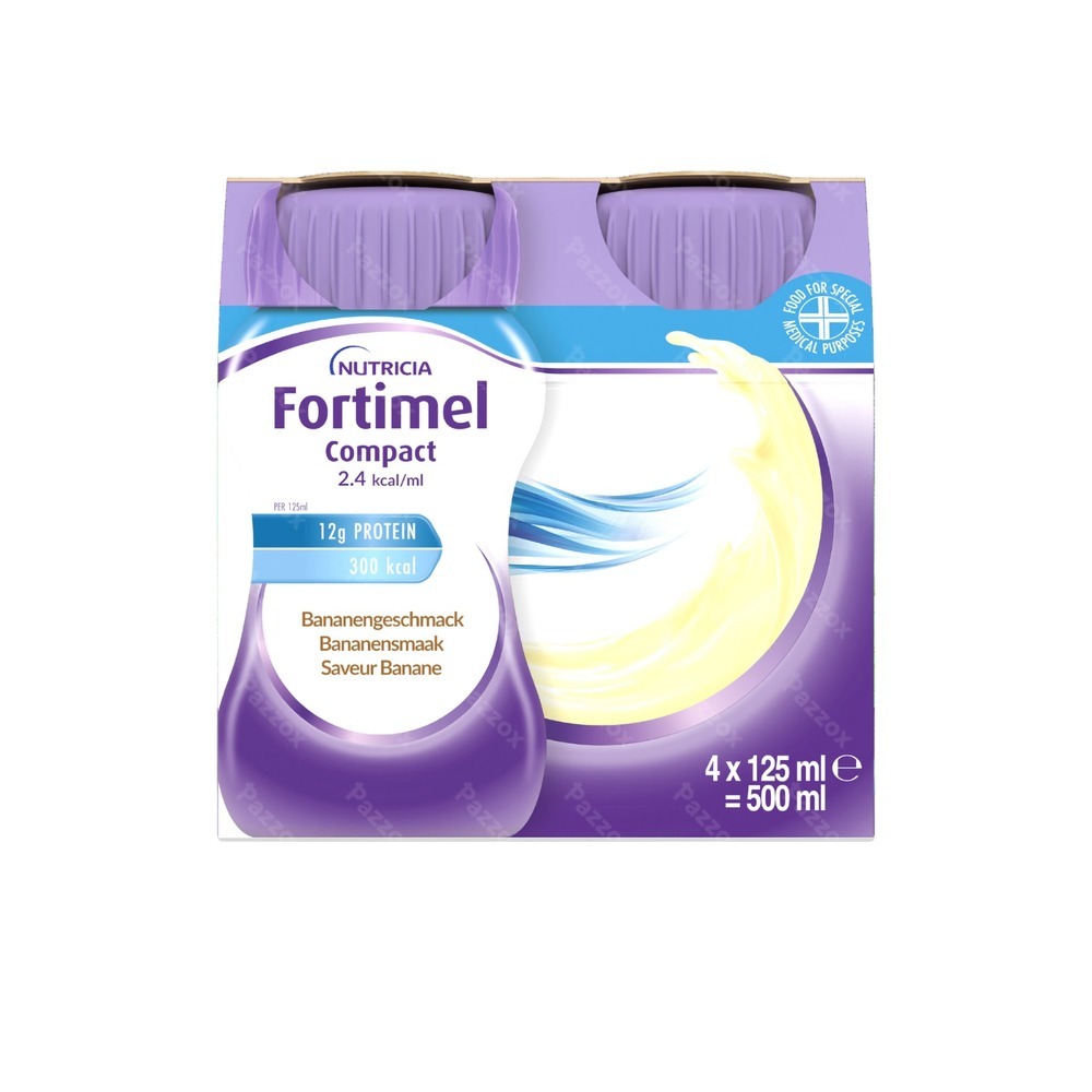 Fortimel Compact 2.4kcal Banane 4x125ml