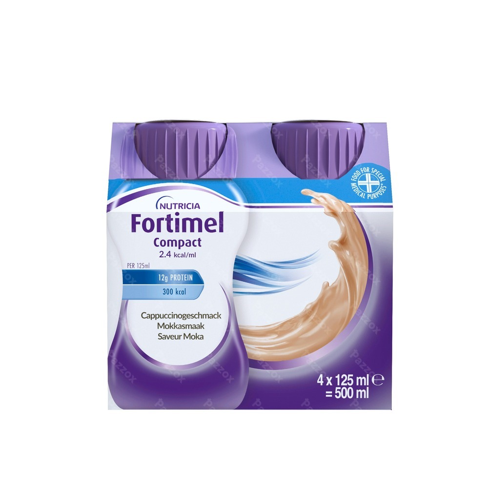 Fortimel Compact 2.4kcal Arôme Moccha 4x125ml