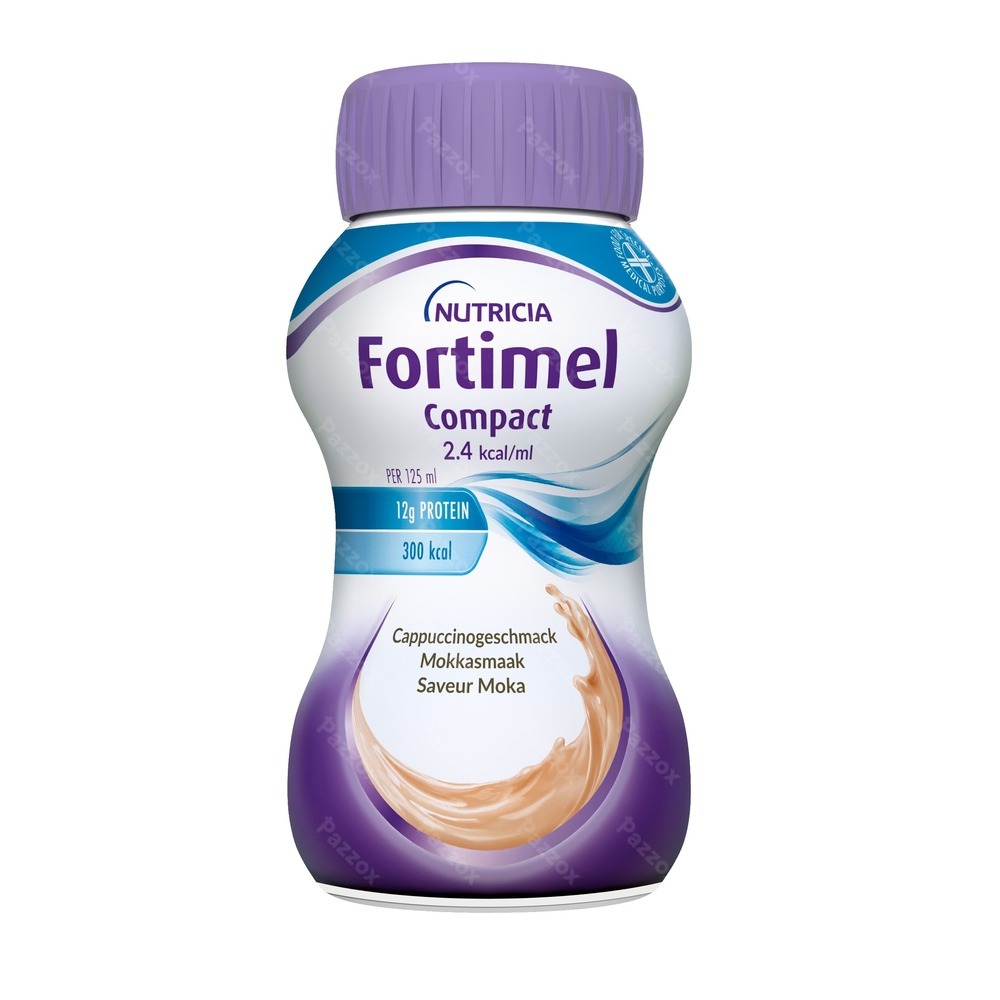Fortimel Compact 2.4kcal Arôme Moccha 4x125ml