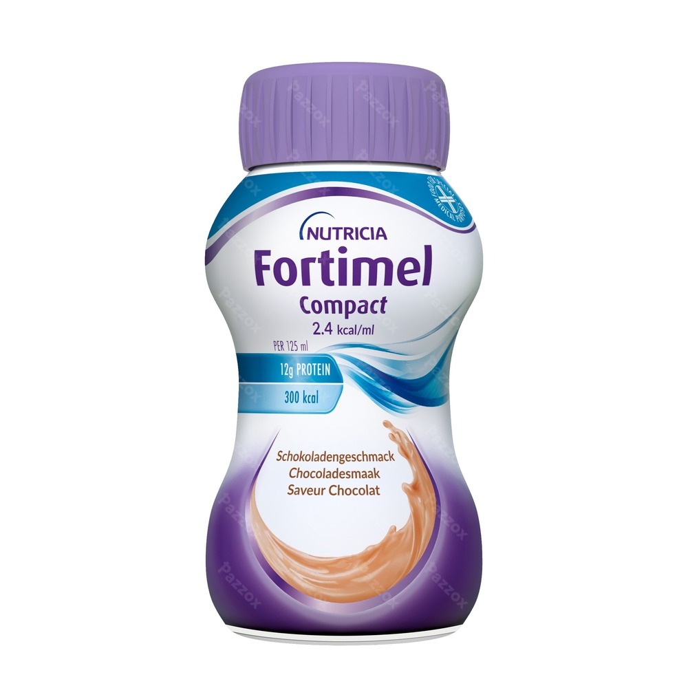 Fortimel Compact 2.4kcal Chocolat 4x125ml