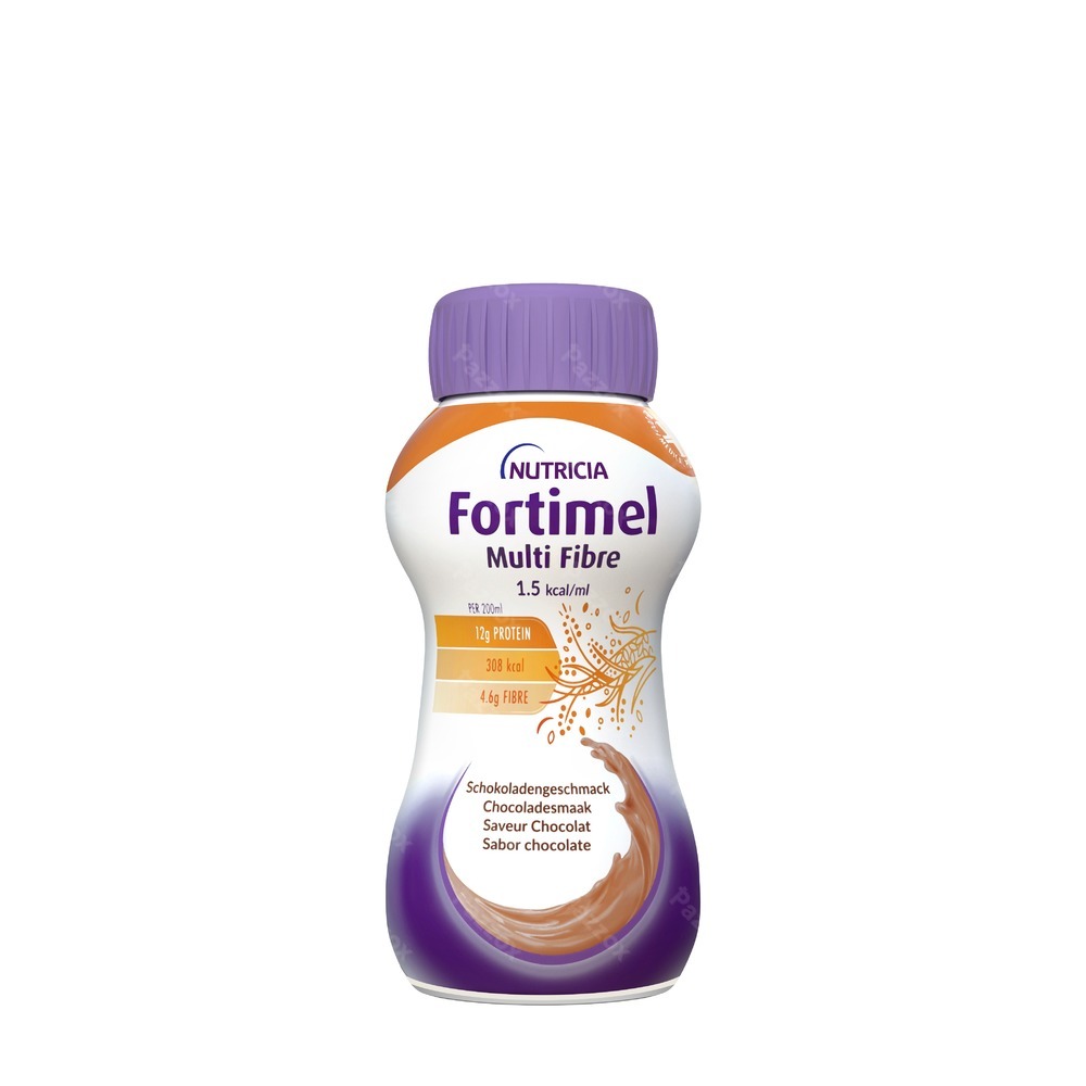 Fortimel Multifiber 1.5kcal Chocolat 4x200ml