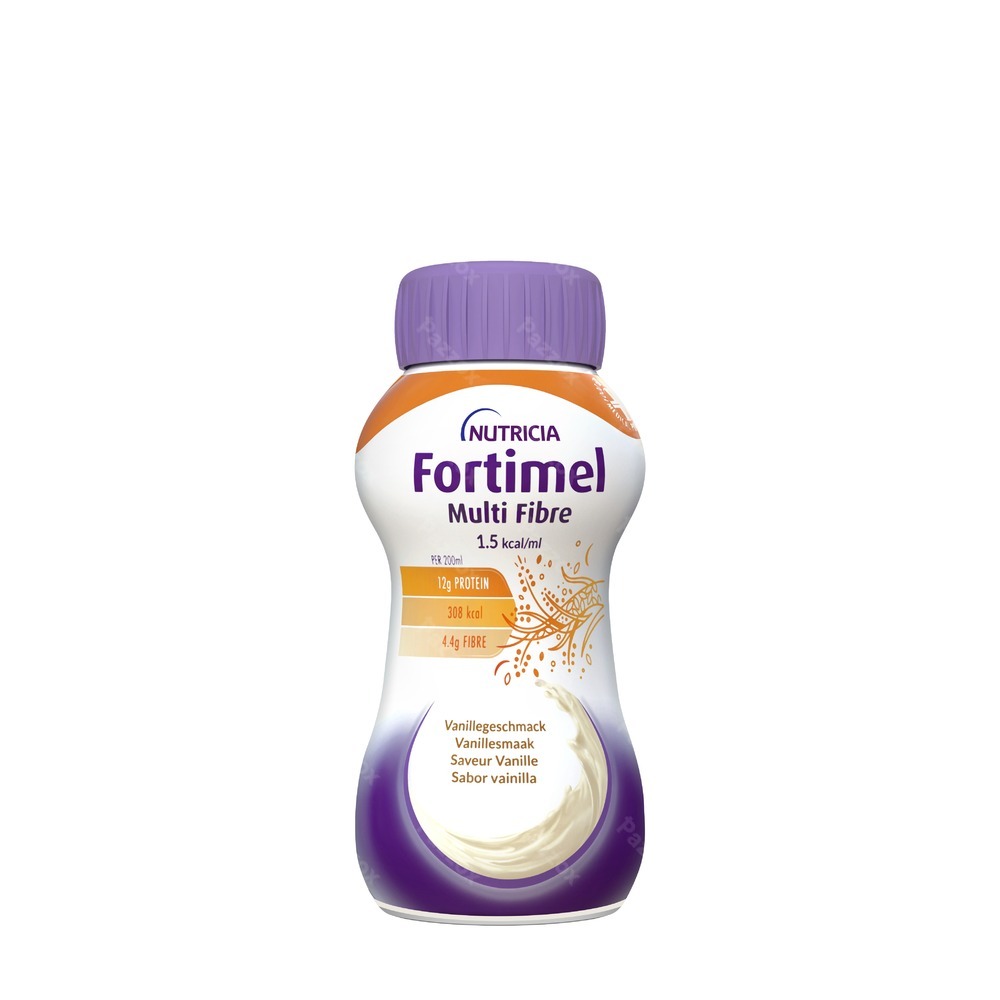 Fortimel Multifiber 1.5kcal Vanille 4x200ml