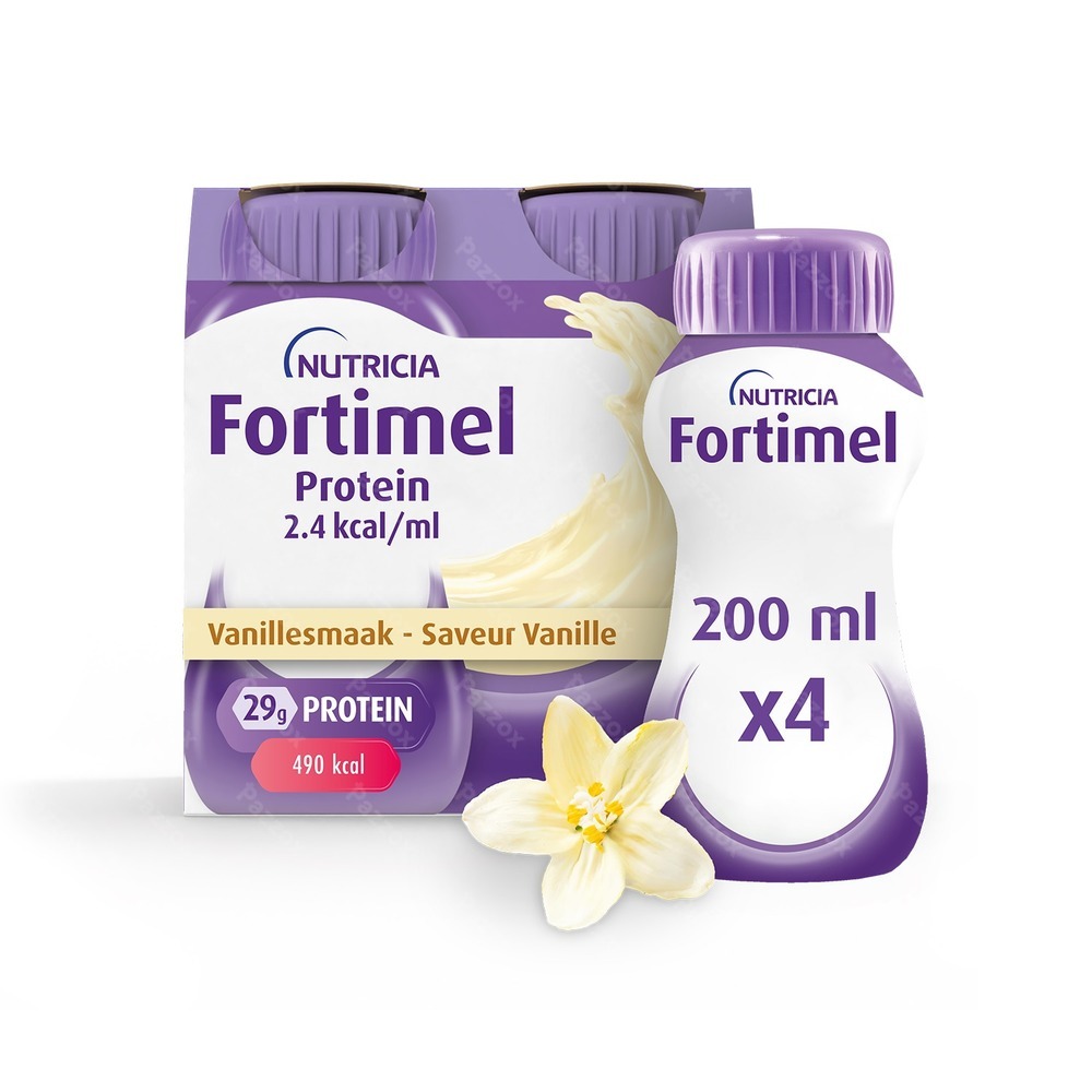 Fortimel Protein 2.4kcal Vanille 4x200ml