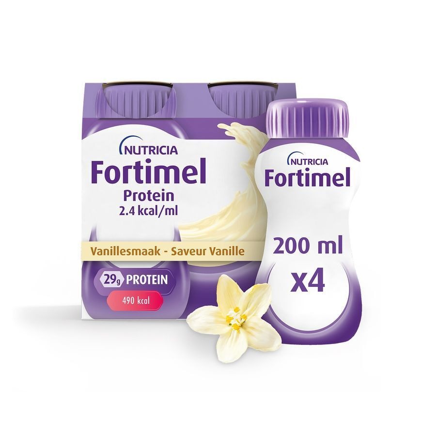 Fortimel Protein 2.4kcal Vanille 4x200ml